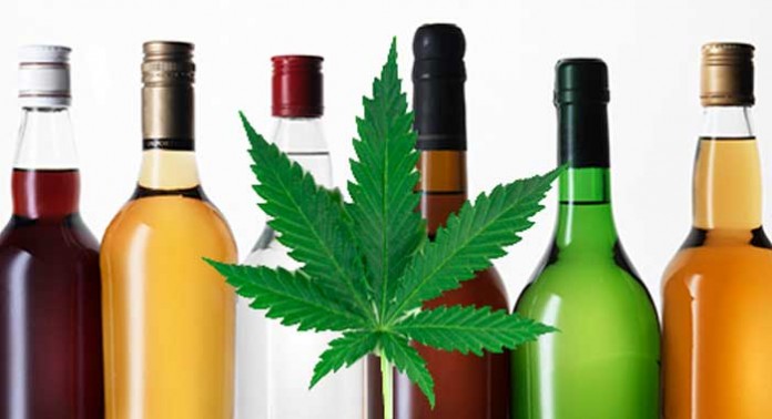 ¿Cuál es el riesgo de mezclar marihuana y alcohol?
