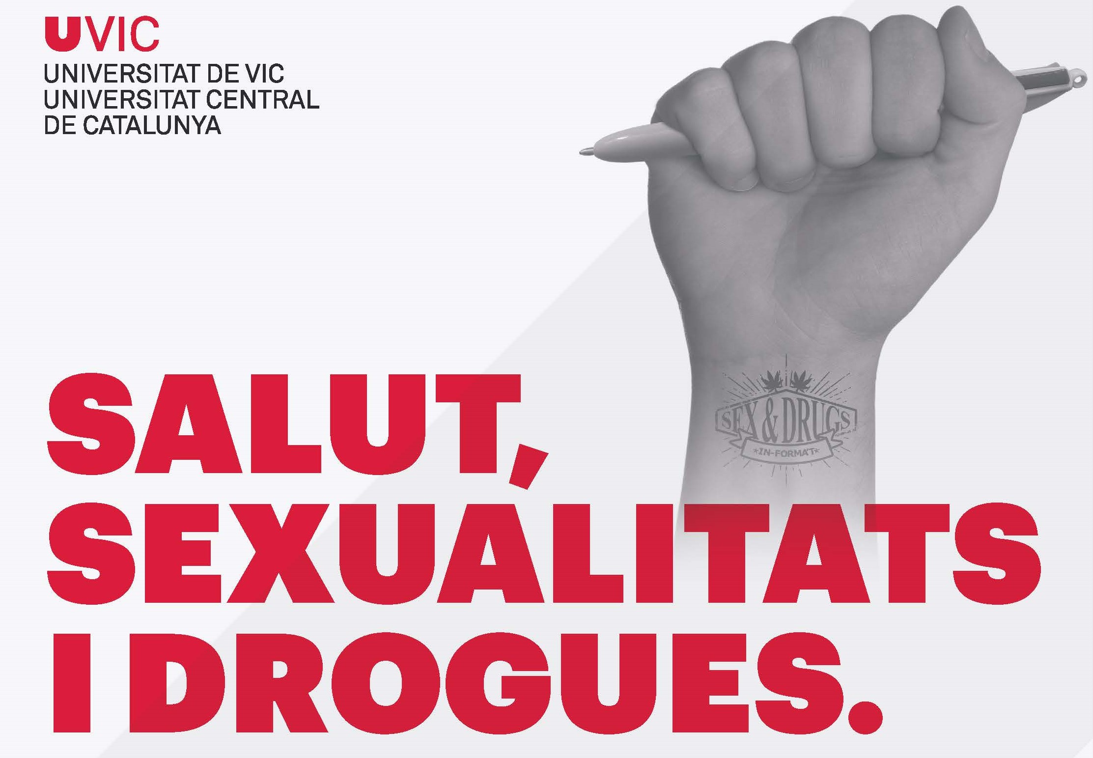 Ciclo de Talleres #HacemosSalud UVic-Ucc: Drogas, Sexualidades y Género