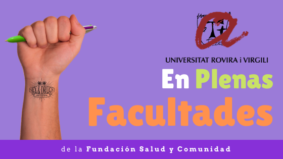 Nueva edición 2020 del curso “SALUD, DROGAS Y SEXUALIDAD SALUDABLE” en el Campus Catalunya de la Universitat Rovira i Virgili