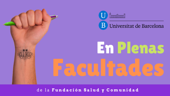 Nueva edición online del curso EPF 2020-21 «SALUD, DROGAS Y SEXUALIDAD SALUDABLE» en el Campus Mundet de la Universitat de Barcelona