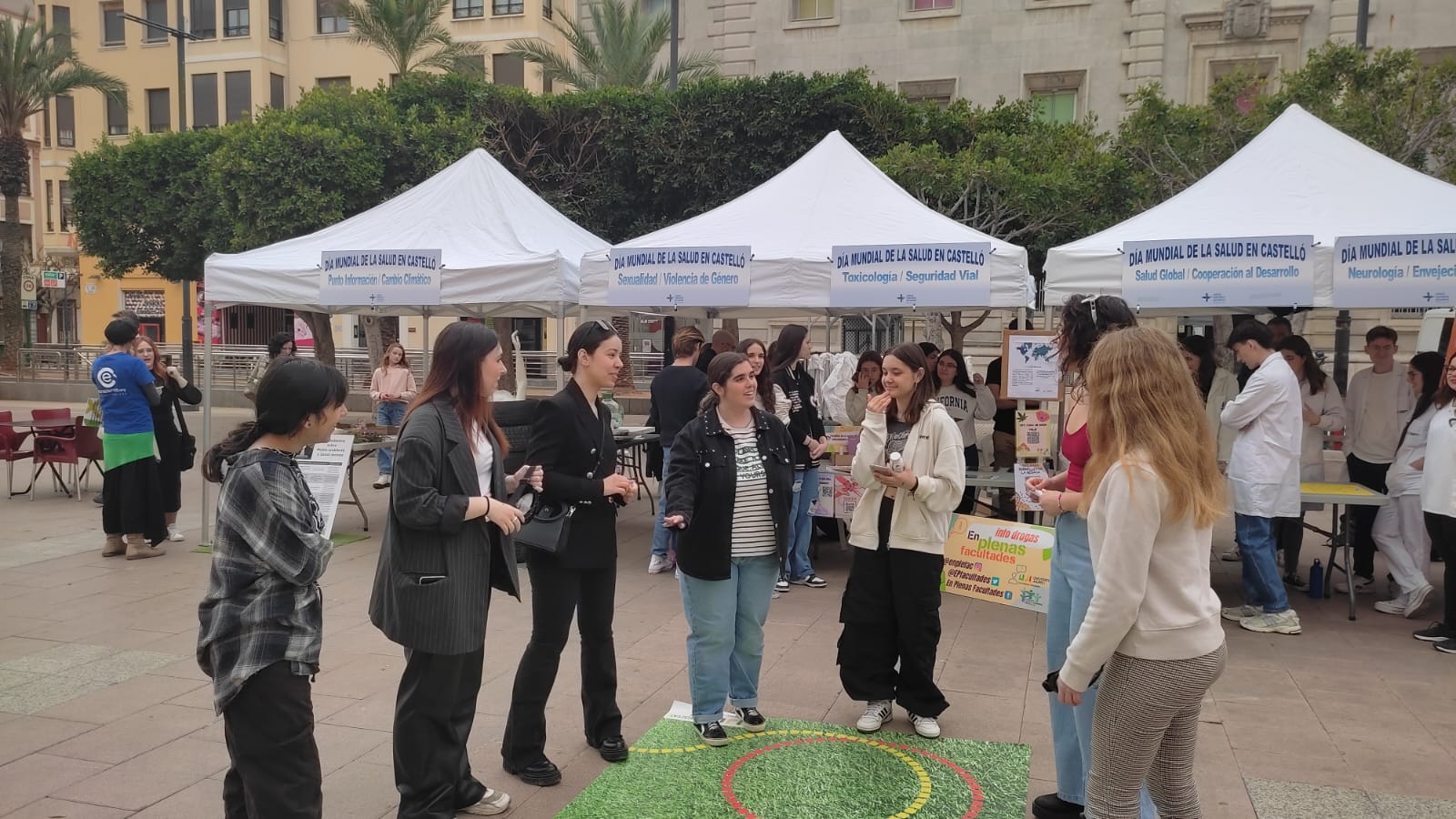 Juegos interactivos y actividades divertidas para la Promoción de la Salud en el evento de la Red Sanitaria Solidaria de Castellón