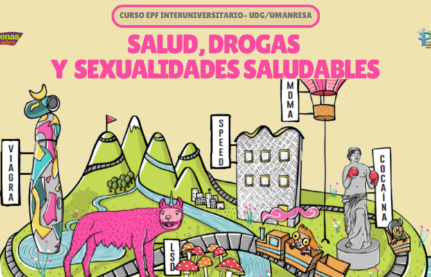 Nueva edición online interuniversitaria del curso EPF: «Salud, Drogas y Sexualidades Saludables» en la UdG y en la UManresa