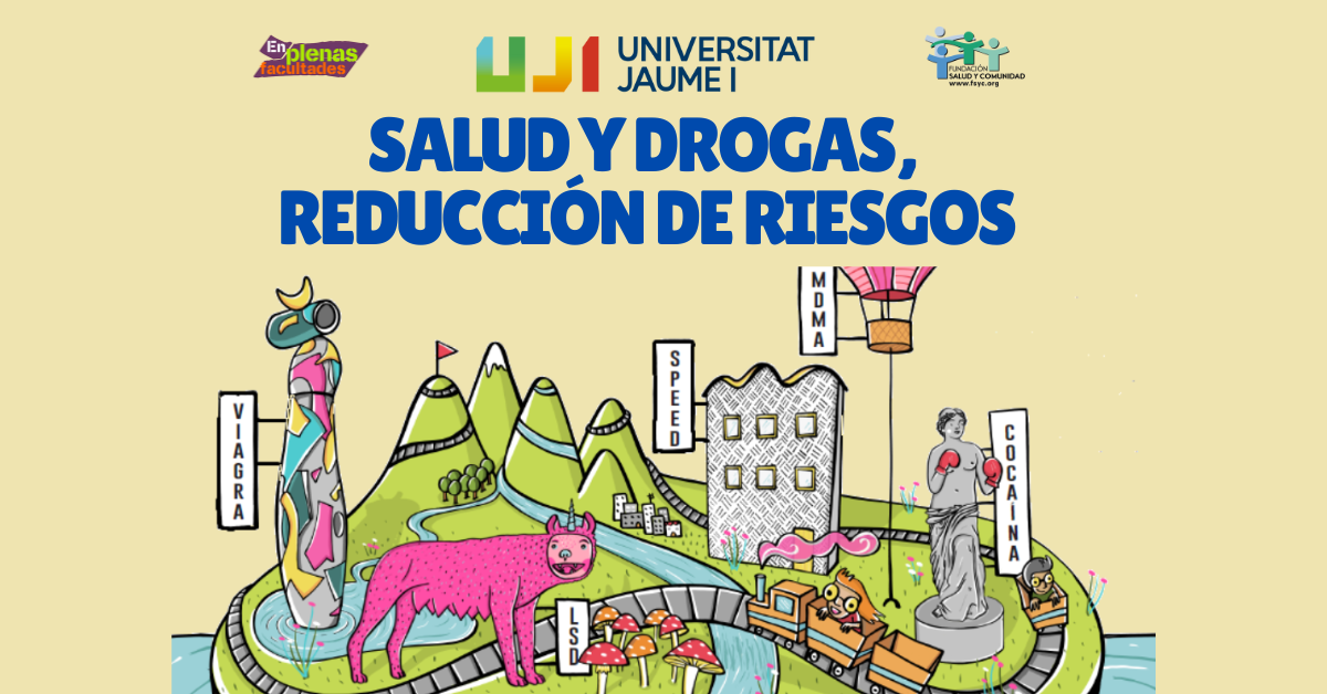 Nueva  edición  en  la UJI de Castellón del  curso  EPF 2024 «Salud y Drogas, Reducción de riesgos», con UJI Hábitat Saludable.