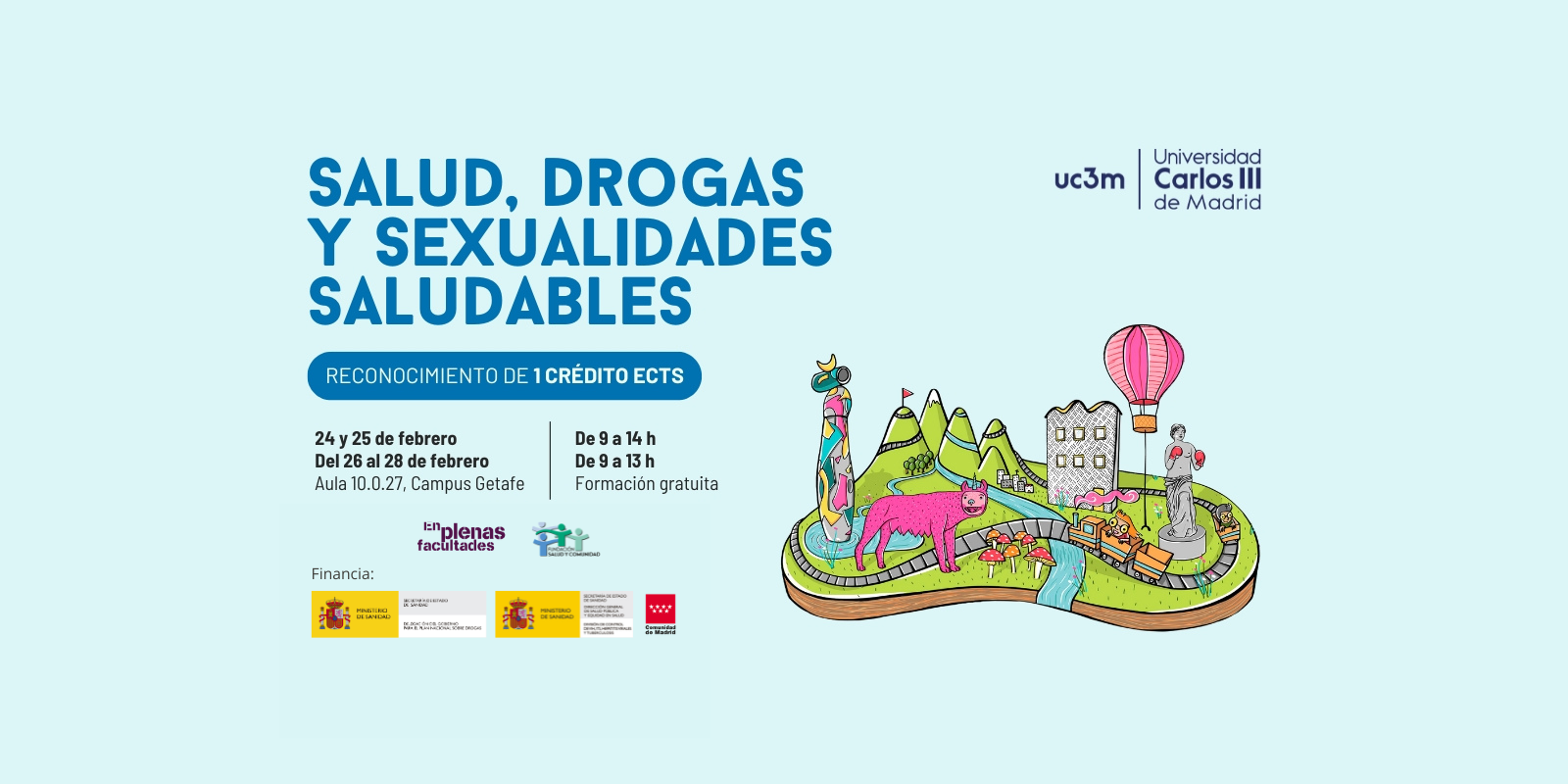 Cursos EPF: «Salud, drogas y sexualidades saludables» en la UC3M