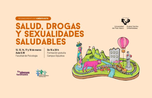 Cursos EPF: «Salud, drogas  y sexualidades saludables» en la EHU/UPV