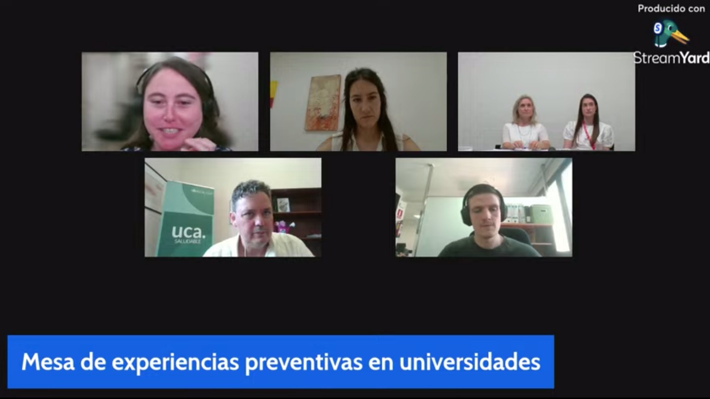 Mesa de experiencias preventivas