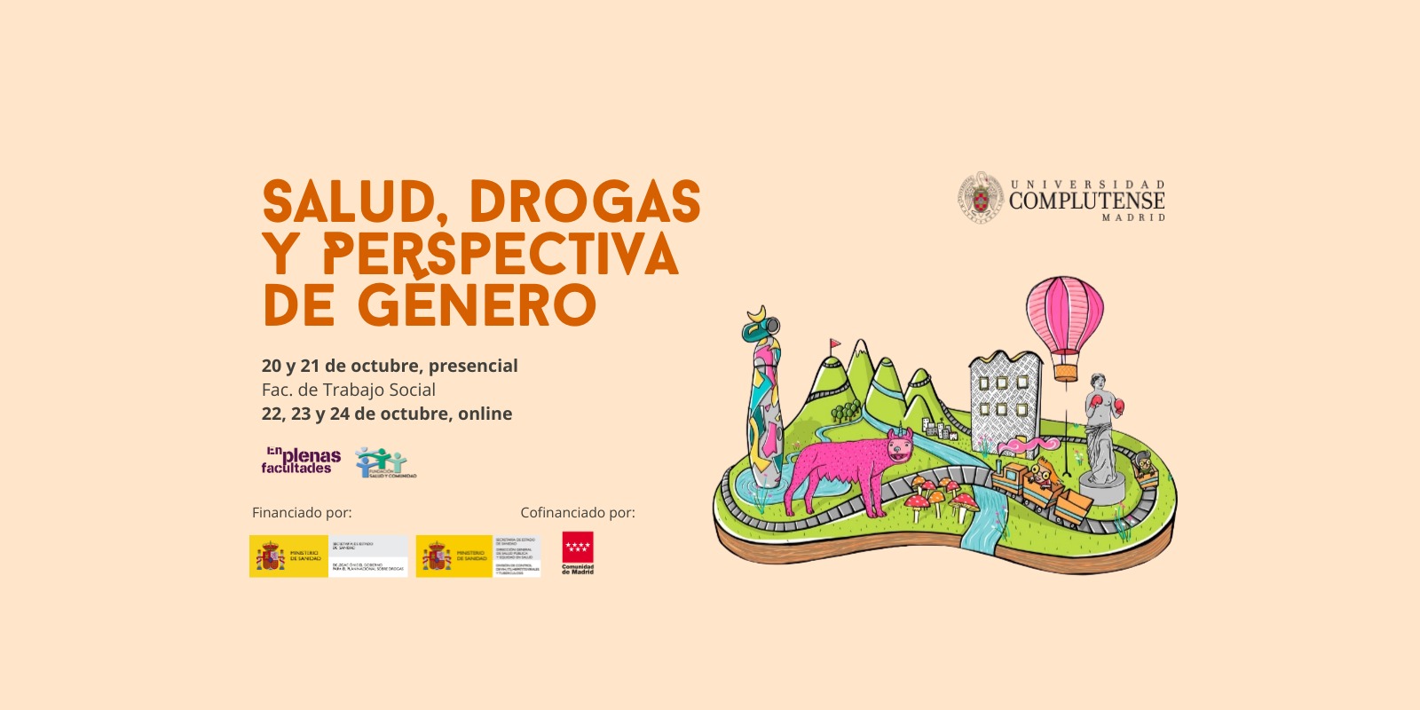 Cursos EPF: «Salud, drogas y perspectiva de género» en la UCM