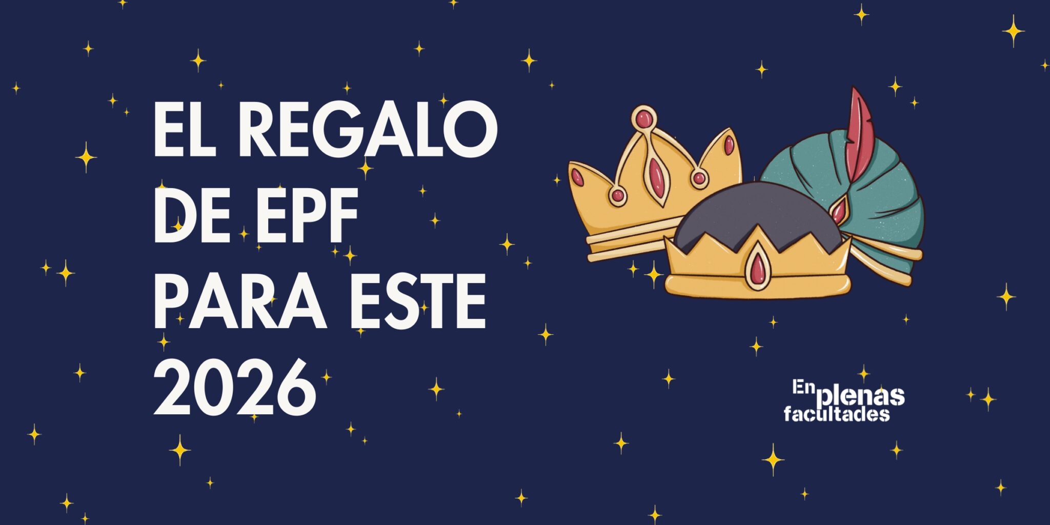 EPF trae su regalo para este 2026: web nueva para el año nuevo - En ...