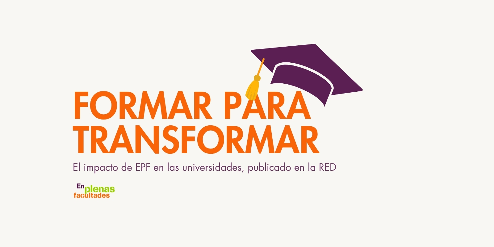 La evaluación de EPF se publica en la Revista Española de Drogodependencias