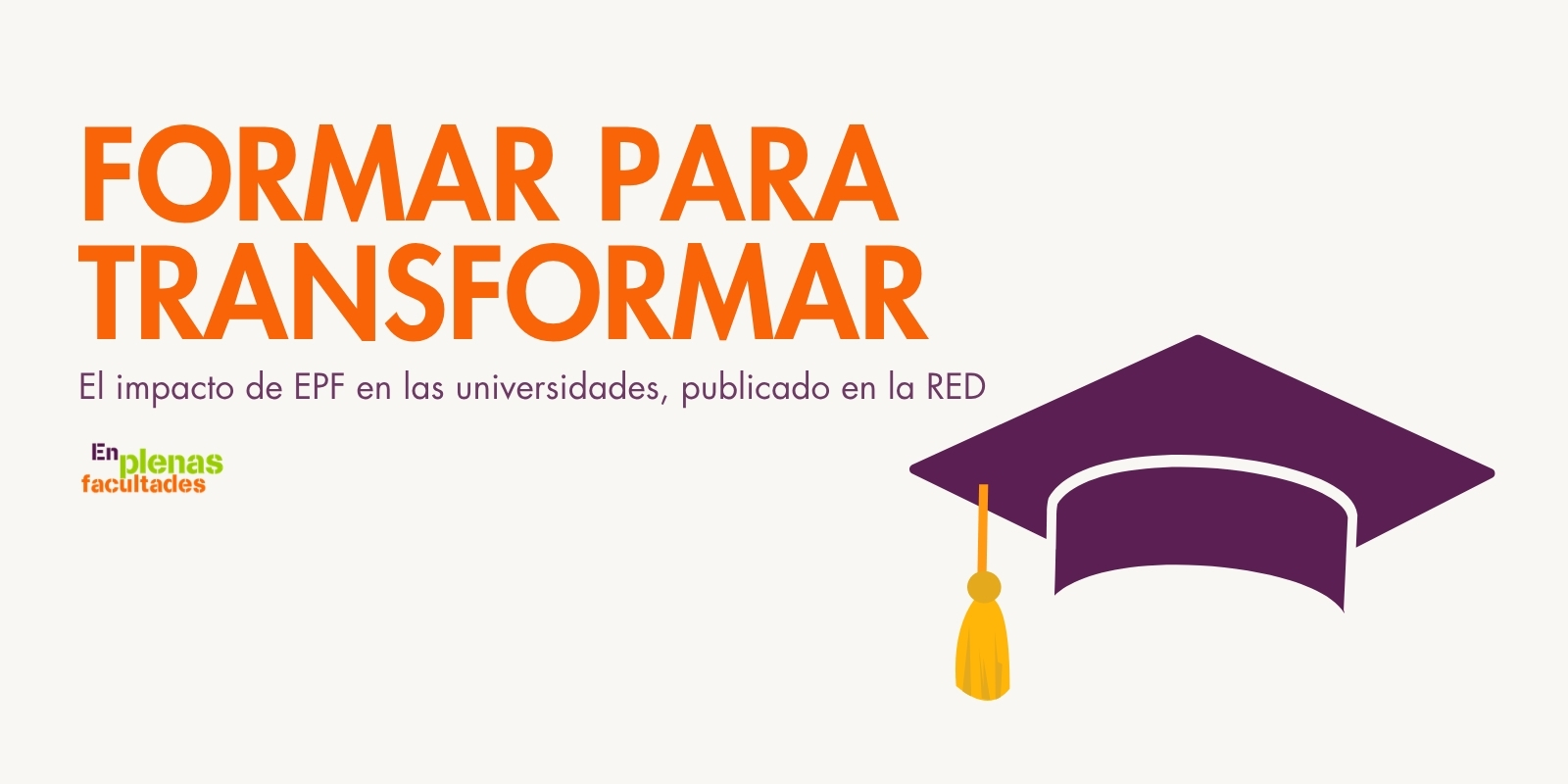 La evaluación de EPF se publica en la Revista Española de Drogodependencias