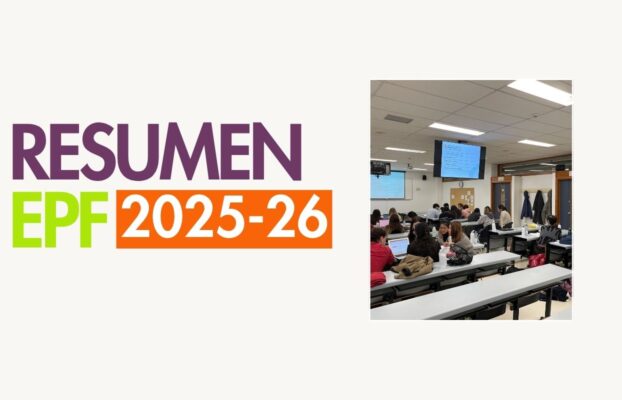 El curso 2025-2026 de EPF, en cifras