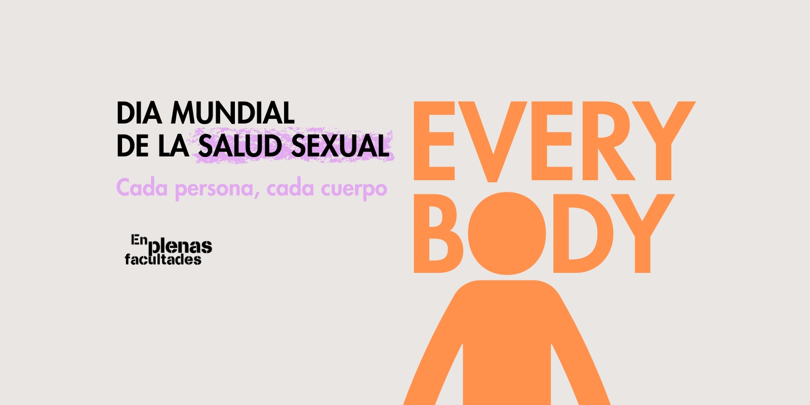 Día Mundial de la Salud Sexual 2026: la salud sexual es para todos los cuerpos